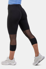 NEBBIA High-Waist ¾ Length Sporty Leggings 406