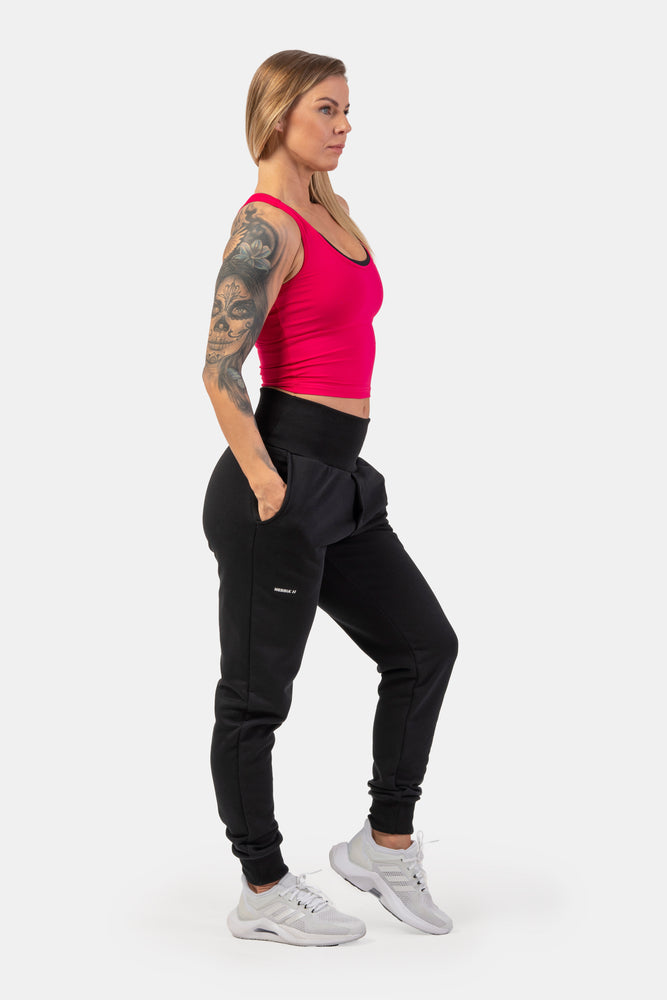 NEBBIA High-Waist Loose Fit Sweatpants Feeling Good 409