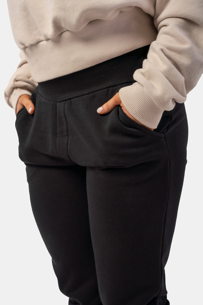 NEBBIA High-Waist Loose Fit Sweatpants Feeling Good 409