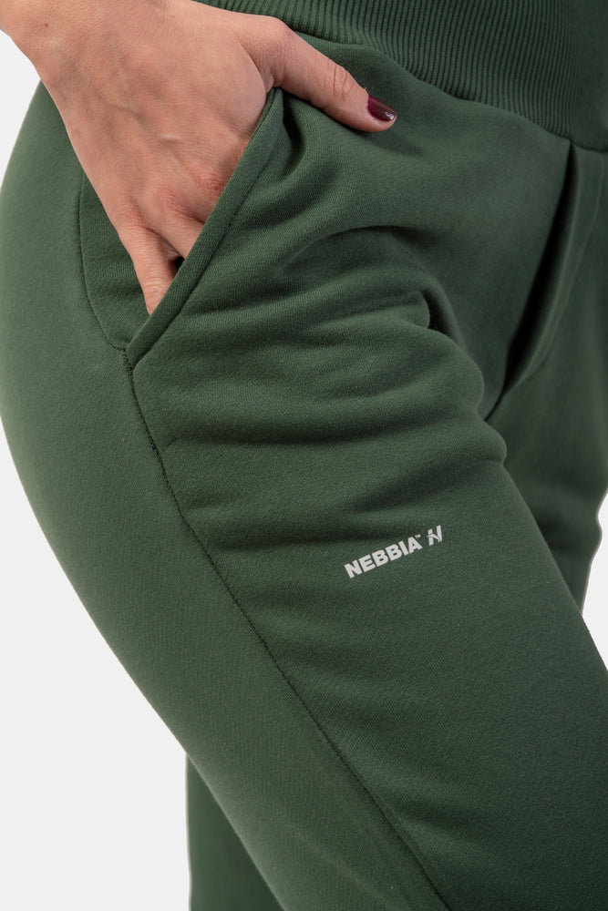 NEBBIA High-Waist Loose Fit Sweatpants Feeling Good 409