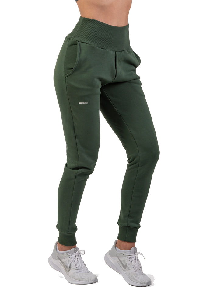 NEBBIA High-Waist Loose Fit Sweatpants Feeling Good 409