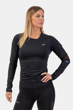 NEBBIA Long Sleeve Smart Pocket Sporty Top 418