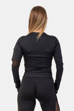 NEBBIA Long Sleeve Smart Pocket Sporty Top 418