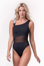 NEBBIA One-Shoulder Sporty Swimsuit 559