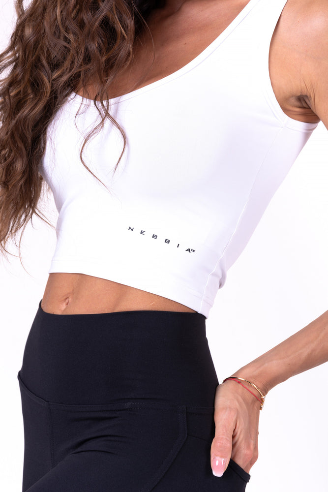 NEBBIA More Than Basic! Cropped Singlet 690