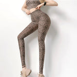 ZASUWA Leopard Print Tight Leggings Z004