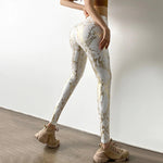 ZASUWA High Waist Stretch Snake Leggings Z008